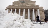 Մոսկվայում ամբողջ օրվա ընթացքում պայքարում էին ձյան առատ տեղումների հետևանքների դեմ 